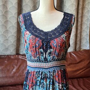 Bila Multicolor Bohemian Dress